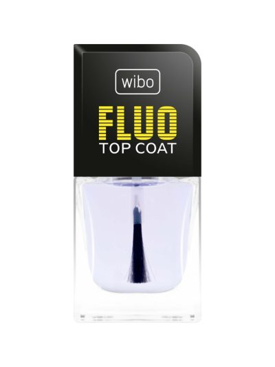 Wibo Fluo Top Coat bezbarwny top do paznokci 8.5ml