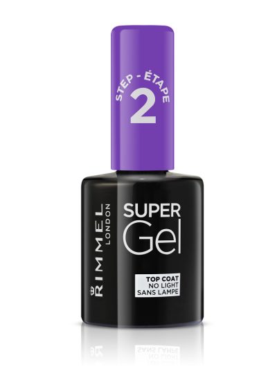Rimmel Super Gel Top Coat żelowy lakier do paznokci Top Coat 12ml