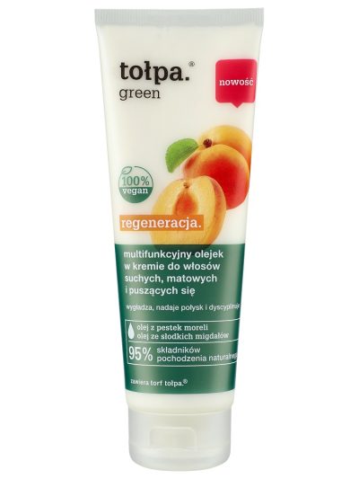 Tołpa Green multifunkcyjny olejek w kremie do włosów suchych matowych i puszących się 125ml