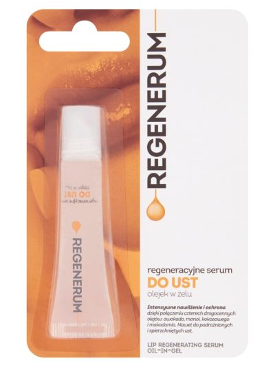 Regenerum Regeneracyjne serum do ust olejek w żelu 7g