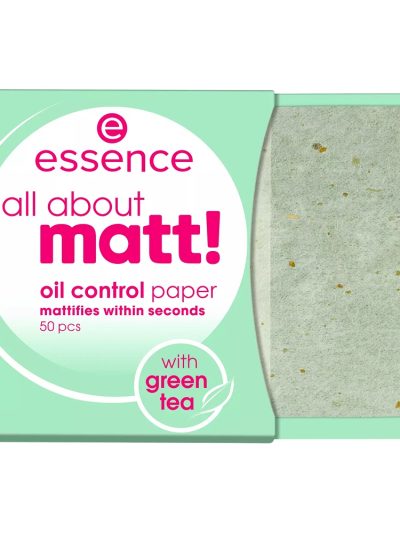 Essence All About Matt! bibułki matujące do twarzy 50szt.