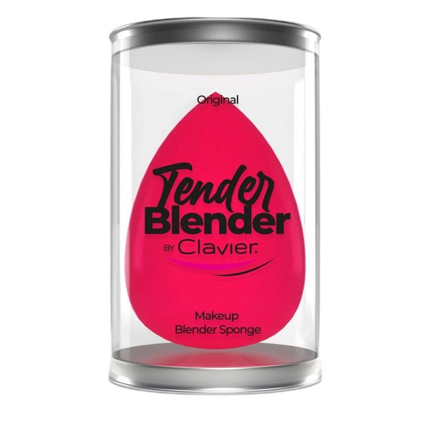 Clavier Tender Blender miękka gąbka do makijażu łezka różowa