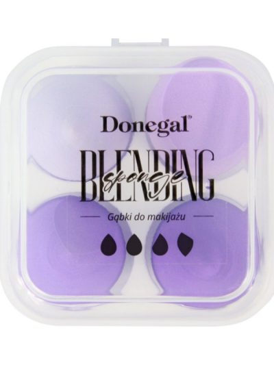Donegal Blending Sponge gąbki do makijażu w etui 4szt. 4345