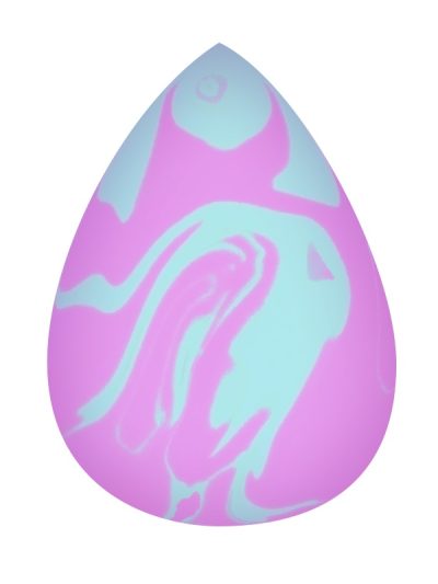KillyS Marble Make Up Sponge gąbeczka 3D do makijażu Marmurkowa