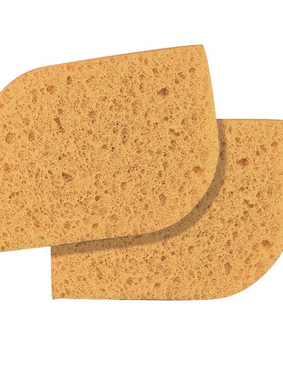 Peggy Sage Natural Cleasing Sponge naturalna gąbka do demakijażu 2szt