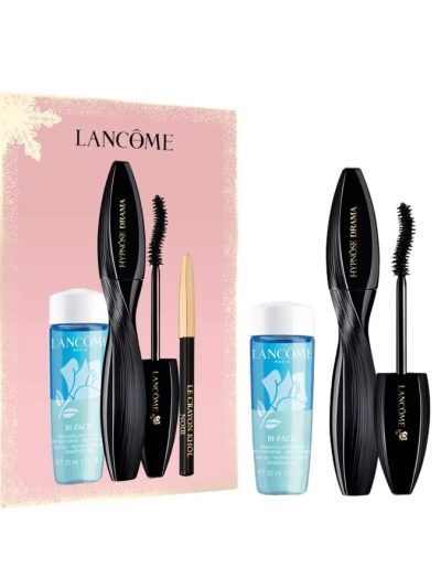 Lancome Hypnose Drama zestaw tusz do rzęs 8ml + płyn do demakijażu oczu 30ml + kredka do oczu 0.7g