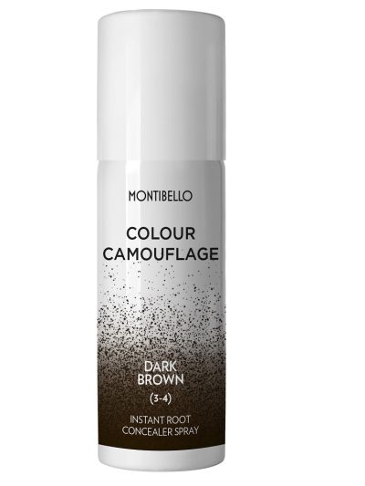 MONTIBELLO Colour Camouflage spray na odrosty Dark Brown 125ml