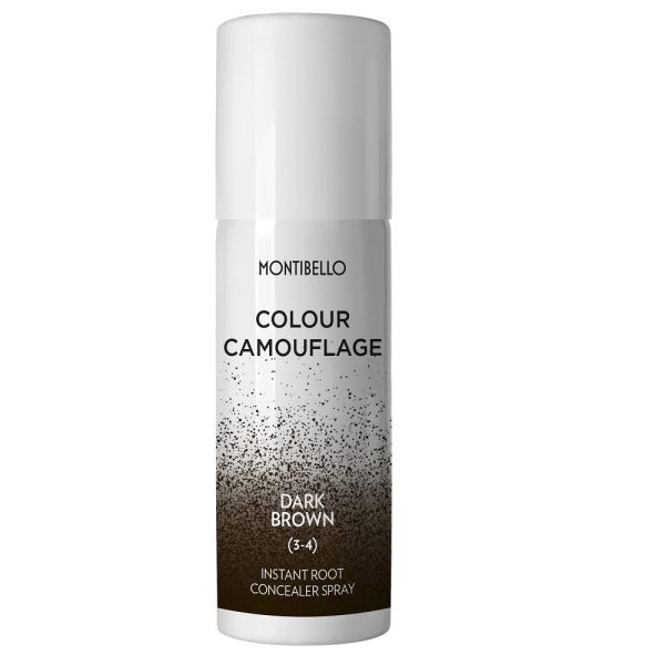 MONTIBELLO Colour Camouflage spray na odrosty Dark Brown 125ml