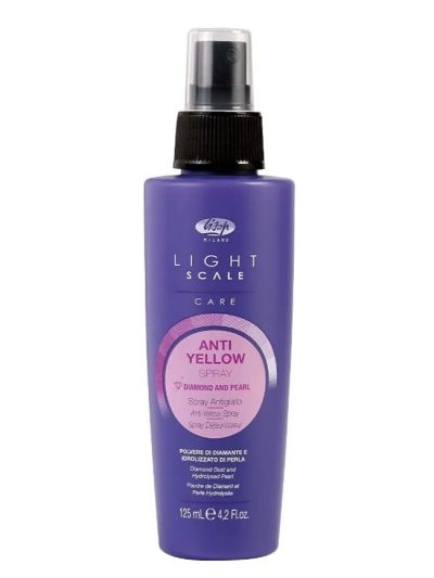 Lisap Light Scale Anti-Yellow spray do włosów blond i siwych 125ml