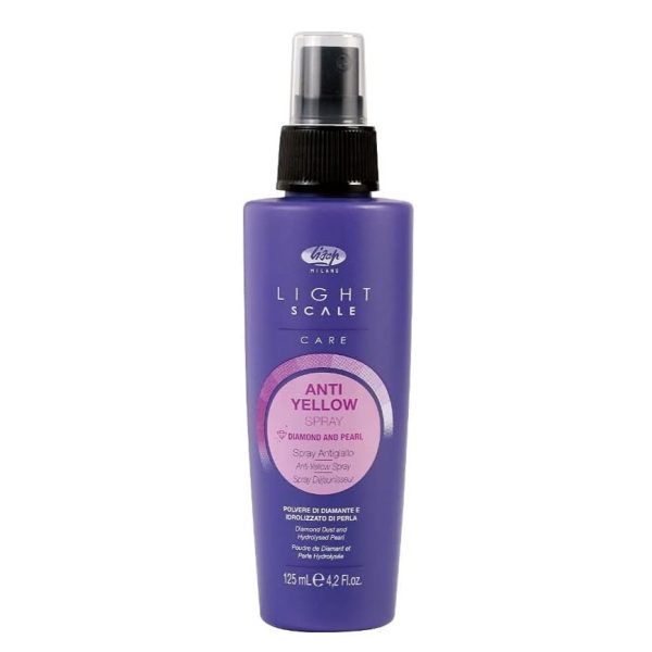 Lisap Light Scale Anti-Yellow spray do włosów blond i siwych 125ml