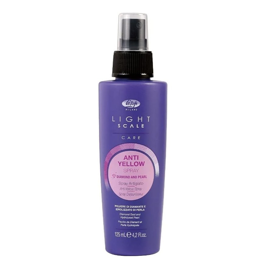 Lisap Lisap Light Scale Anti-Yellow spray do włosów blond i siwych 125ml