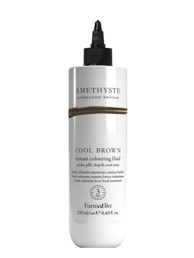 Farmavita Instant Colouring Fluid fluid koloryzujący do włosów Cool Brown 250ml