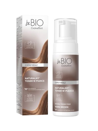 BeBio Ewa Chodakowska Naturalny toner w piance Ciepły Brąz 120ml