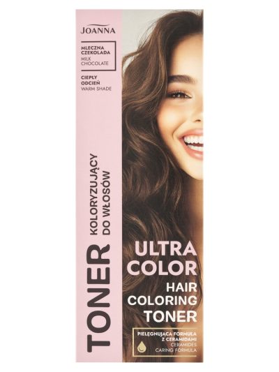 Joanna Ultra Color toner koloryzujący do włosów Mleczna Czekolada 100g
