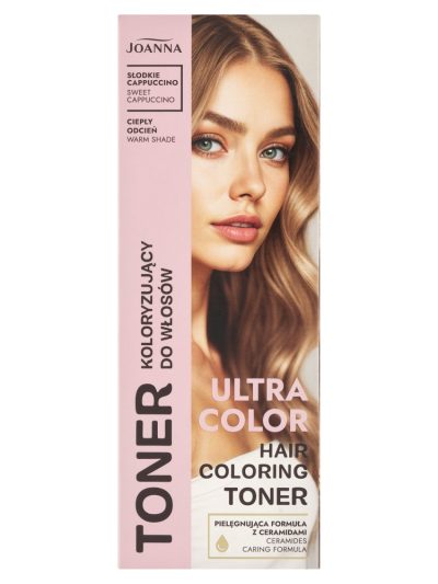 Joanna Ultra Color toner koloryzujący do włosów Słodkie Cappuccino 100g