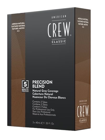 American Crew Precision Blend odsiwiacz do włosów 4-5 Medium Natural 3x40ml
