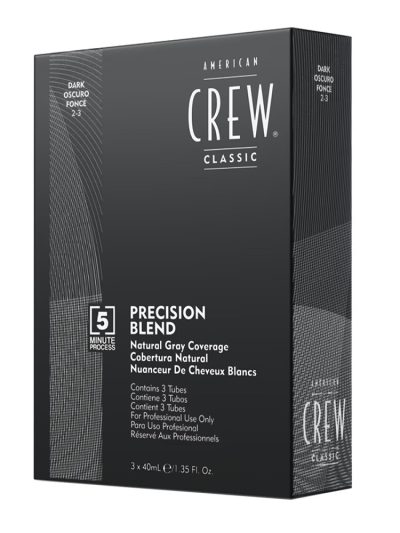 American Crew Precision Blend odsiwiacz do włosów 2-3 Dark 3x40ml