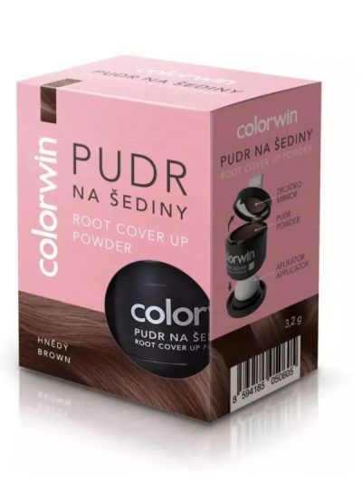 Colorwin Retouch puder do retuszowania siwizny Brąz 3.2g