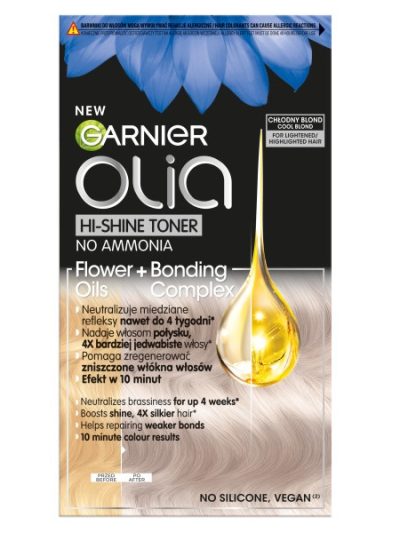 Garnier Olia Hi-Shine Toner koloryzacja tonująca 9.1 Chłodny Blond
