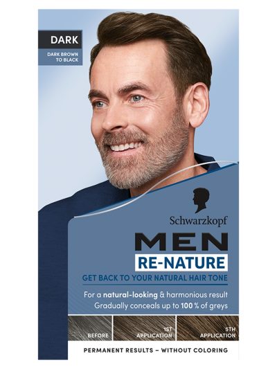 Schwarzkopf Re-Nature Men krem re-pigmentacyjny Dark