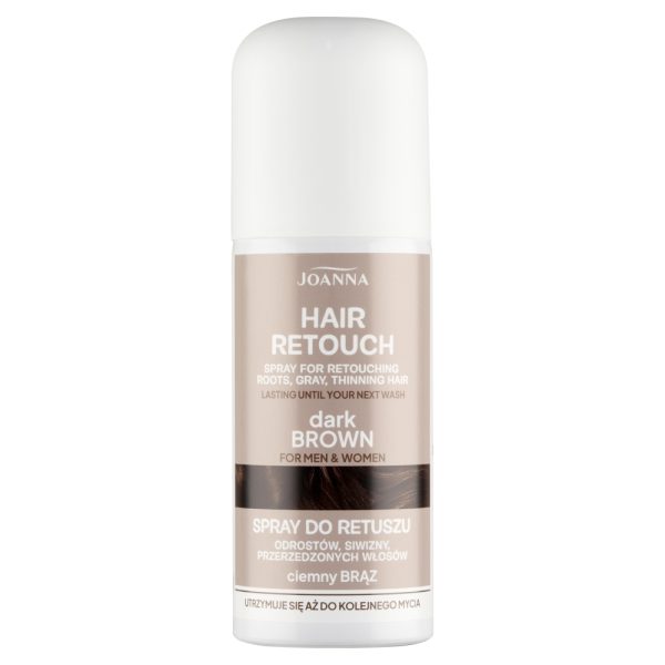 Joanna Hair Retouch spray do retuszu Ciemny Brąz 75ml