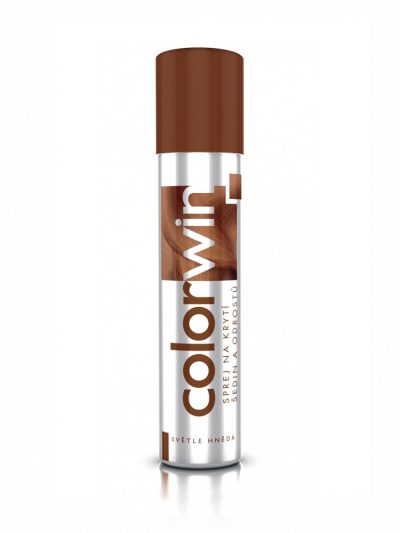 Colorwin Spray do retuszu odrostów Jasny Brąz 75ml
