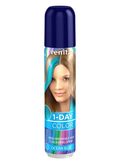 Venita 1-Day Color koloryzujący spray do włosów Morska Fala 50ml