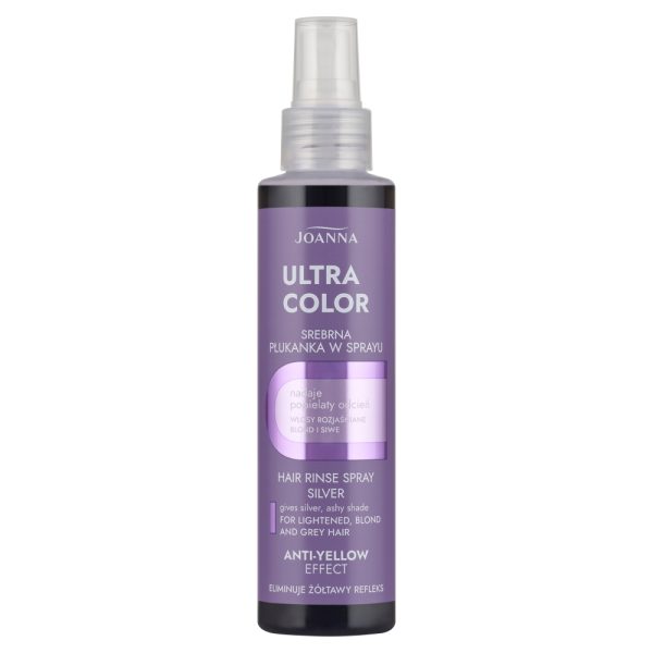 Joanna Ultra Color płukanka w sprayu srebrna 150ml