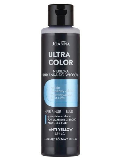 Joanna Ultra Color płukanka do włosów niebieska 150ml
