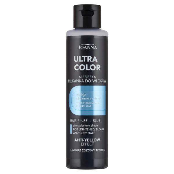 Joanna Ultra Color płukanka do włosów niebieska 150ml