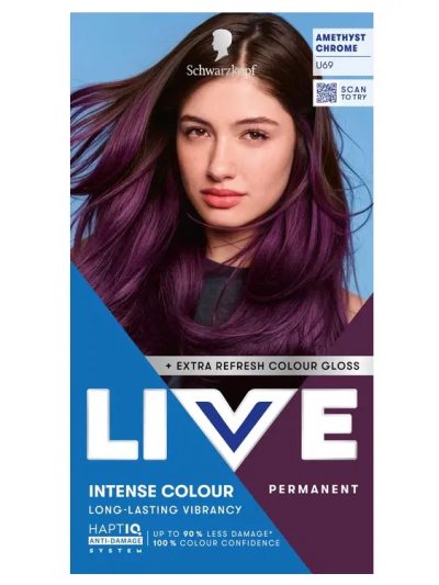 Schwarzkopf Live Intense Colour farba do włosów U69 Amethyst Chrome