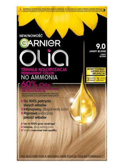 Garnier Olia farba do włosów 9.0 Jasny Blond
