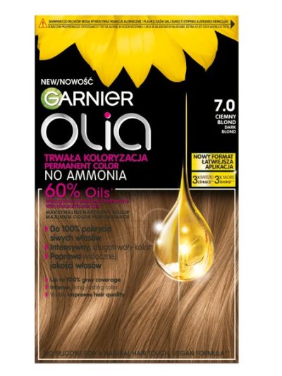 Garnier Olia farba do włosów 7.0 Ciemny Blond