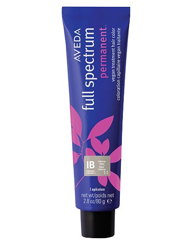 Aveda Full Spectrum Permanent Vegan Treatment Hair Color trwała farba do włosów 1B Intense Base 80g