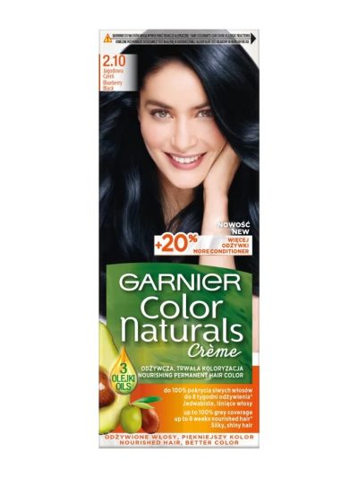 Garnier Color Naturals Creme krem koloryzujący do włosów 2.10 Jagodowa Czerń