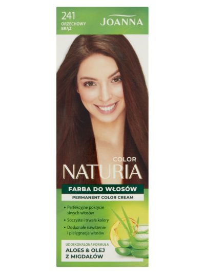 Joanna Naturia Color farba do włosów 241 Orzechowy Brąz