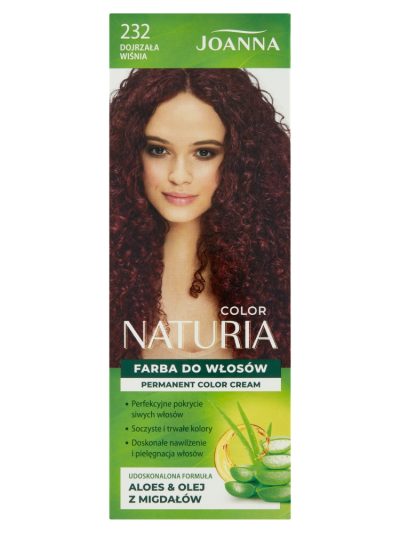 Joanna Naturia Color farba do włosów 232 Dojrzała Wiśnia