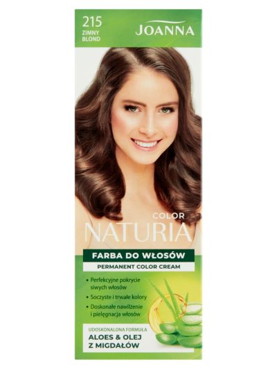 Joanna Naturia Color farba do włosów 215 Zimny Blond