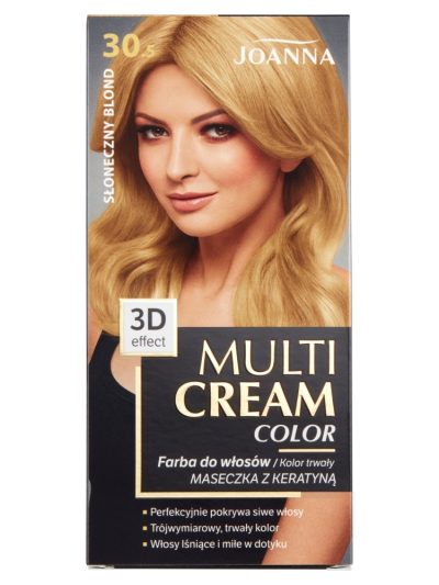 Joanna Multi Cream Color farba do włosów 30.5 Słoneczny Blond