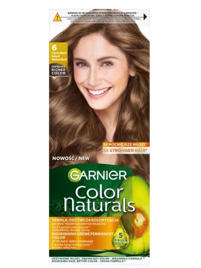 Garnier Color Naturals odżywcza farba do włosów 6 Ciemny Blond