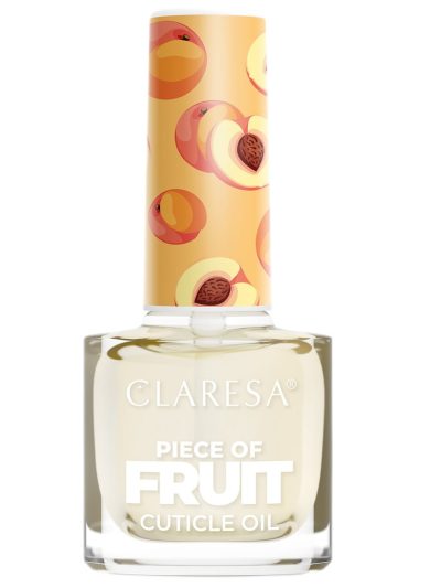 Claresa Piece of Fruit Cuticle Oil owocowa oliwka do skórek i paznokci Peach 5ml