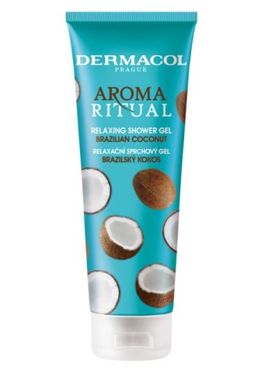 Dermacol Aroma Ritual Relaxing Shower Gel żel pod prysznic Brazilian Coconut 250ml