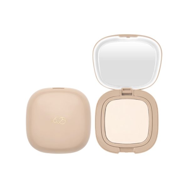 LOVRO LED Setting Powder transparentny puder prasowany utrwalający z lusterkiem LED 7.5g
