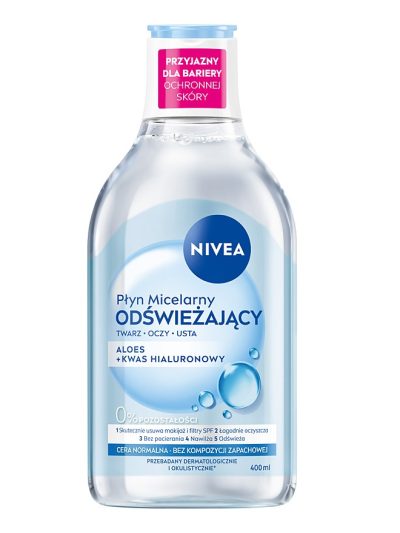 Nivea Odświeżający płyn micelarny do cery normalnej 400ml
