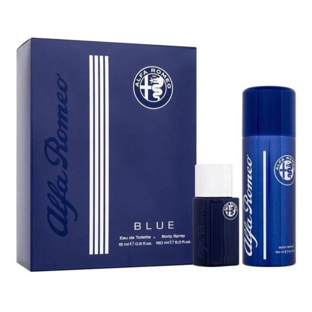 alfa romeo alfa romeo blue woda toaletowa 15 ml   zestaw  