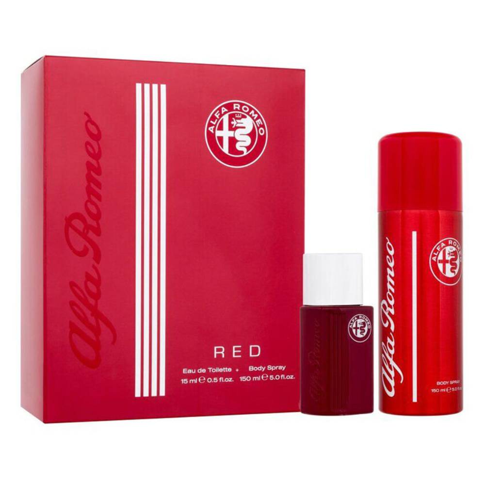 alfa romeo alfa romeo red woda toaletowa 15 ml   zestaw  
