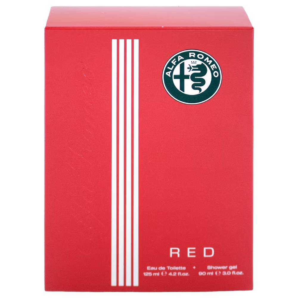 alfa romeo alfa romeo red woda toaletowa 125 ml   zestaw  