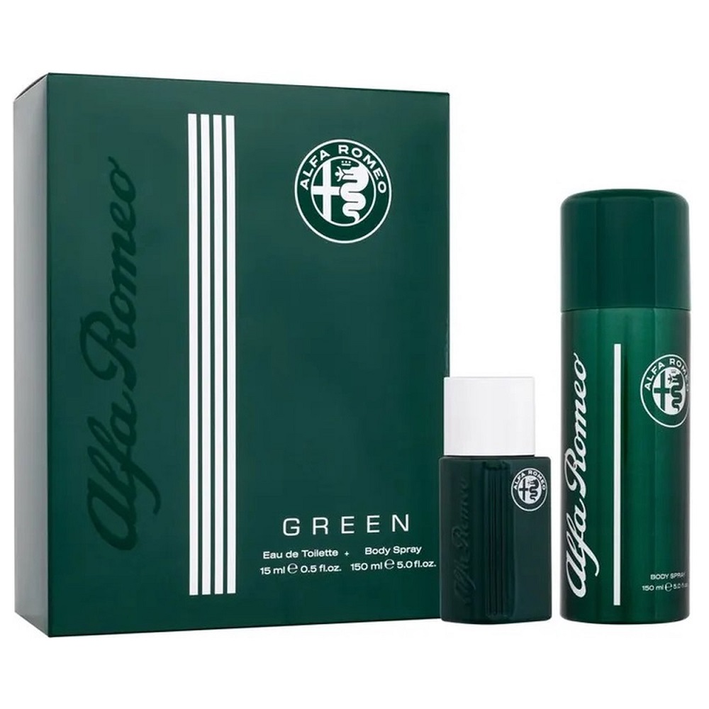 alfa romeo alfa romeo green woda toaletowa 15 ml   zestaw  