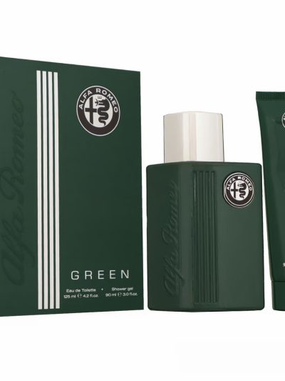 Alfa Romeo Green zestaw woda toaletowa spray 125ml + żel pod prysznic 90ml