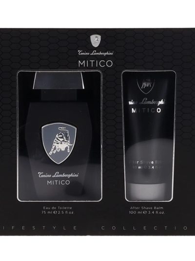 Tonino Lamborghini Mitico zestaw woda toaletowa spray 75ml + balsam po goleniu 100ml